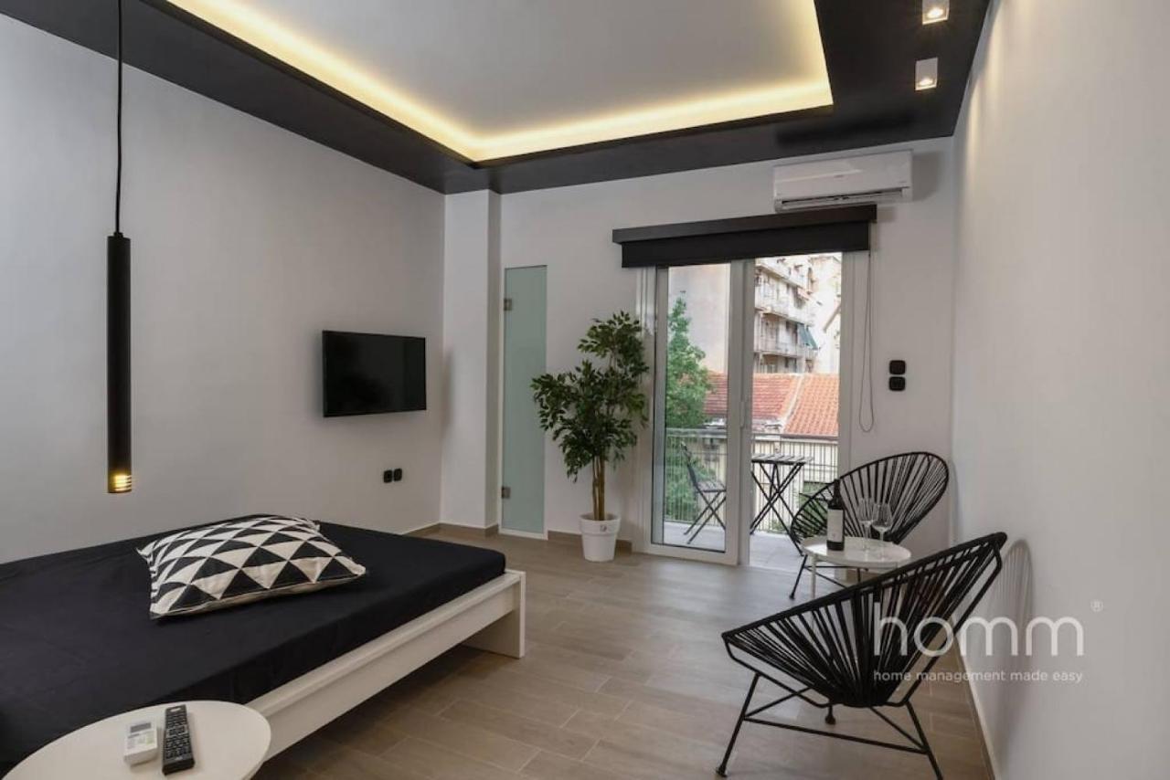 34Sqm Minimal Homm Apartment With Acropolis View Athens Exterior photo